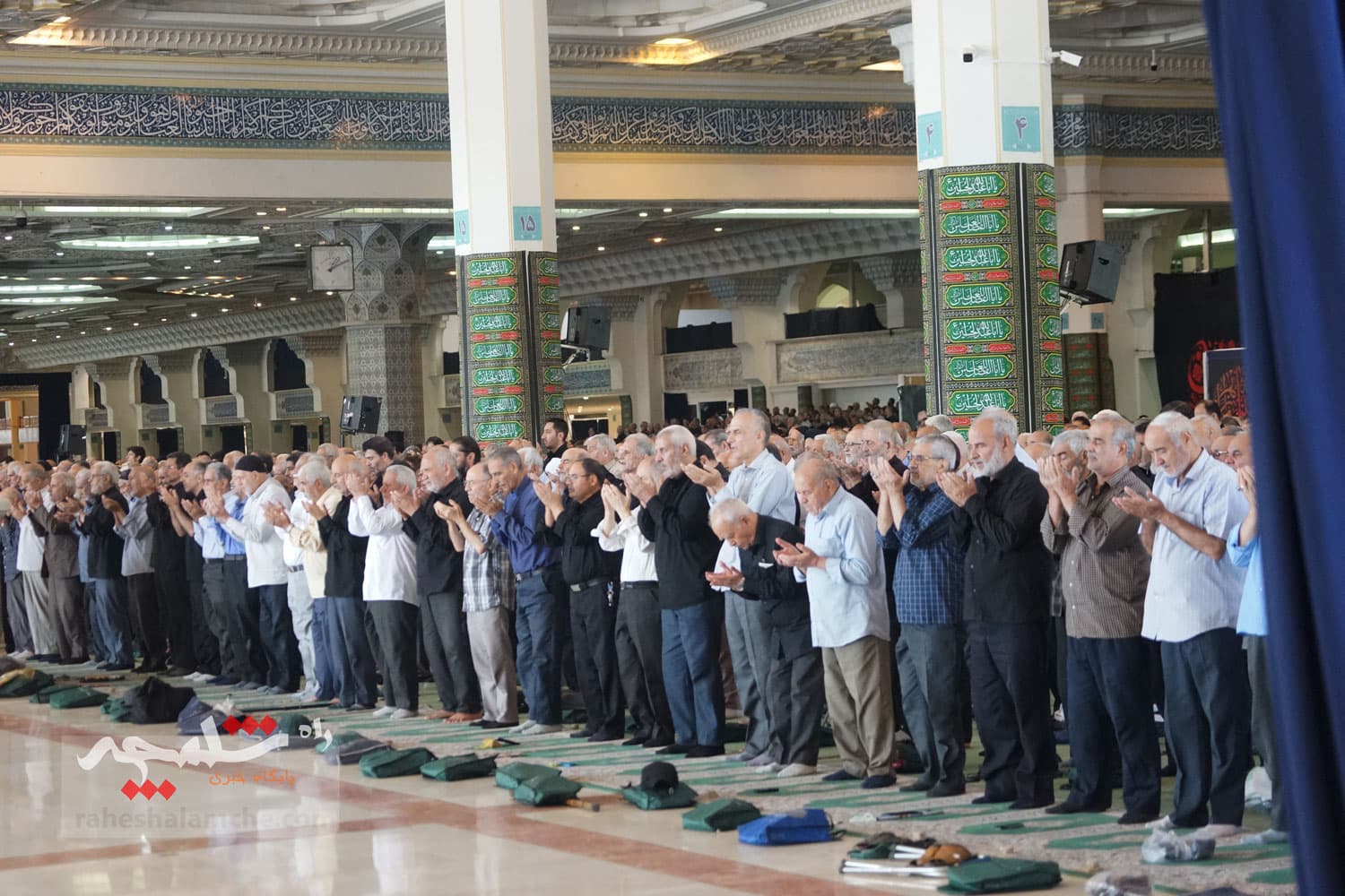 نماز جمعه این هفته تهران برگزار شد +تصاویر — تصویر 114