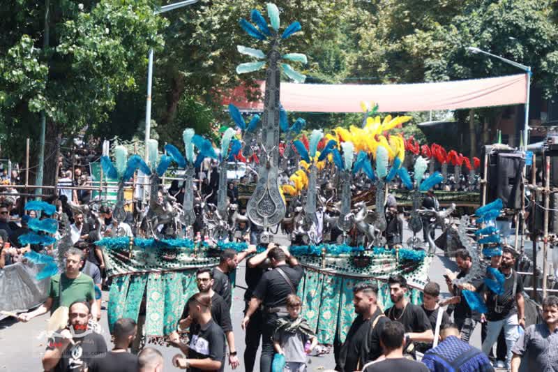تاسوعا و عاشورا در گیلان +تصاویر — تصویر 24