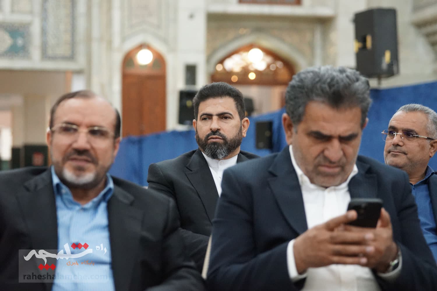 حضور نمایندگان مجلس در حرم امام خمینی(ره) +تصاویر — تصویر 9
