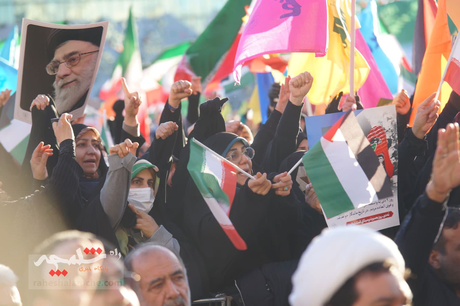 گزارش تصویری اختصاصی راه شلمچه از مراسم یومالله 9 دی در تهران — تصویر 39
