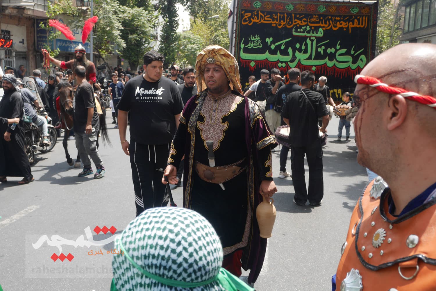 دسته عزادارای خاص در تهران +تصاویر — تصویر 42