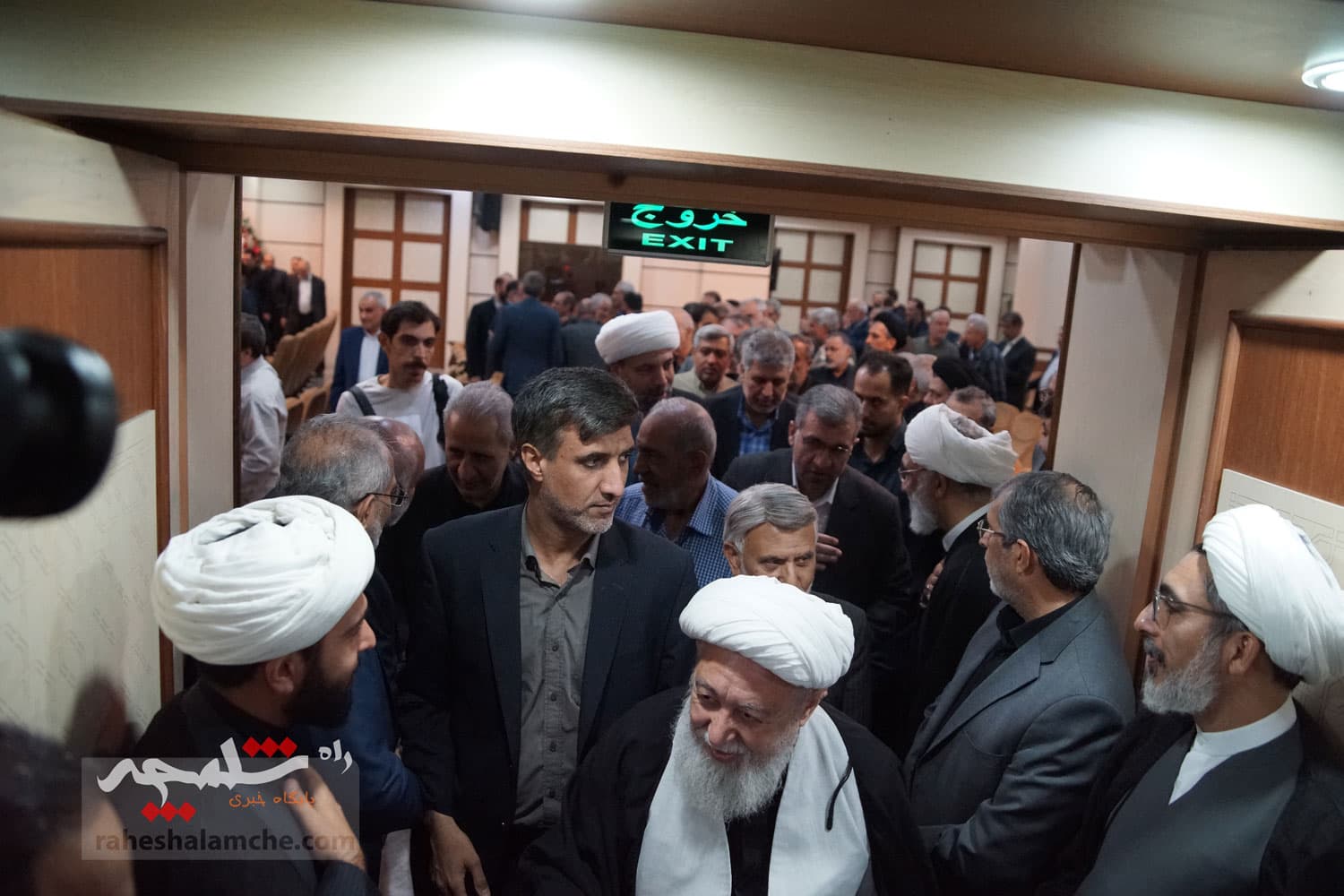 گزارش تصویری اختصاصی راه شلمچه از مراسم ختم حاج حبیبالله پورمحمدی — تصویر 111
