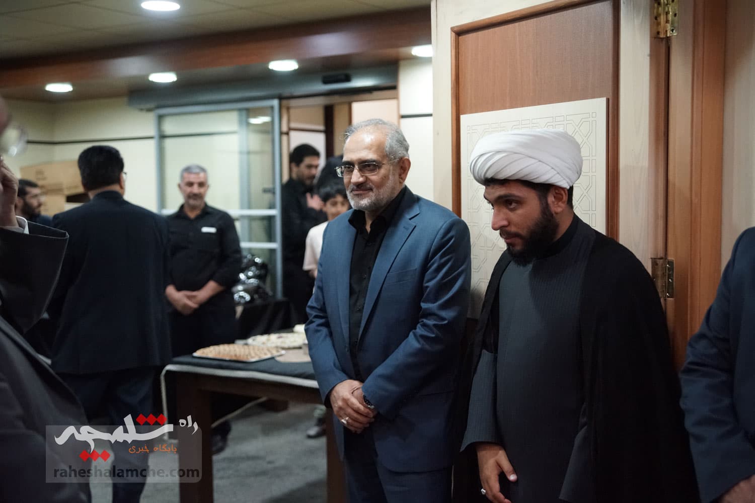 گزارش تصویری اختصاصی راه شلمچه از مراسم ختم حاج حبیبالله پورمحمدی — تصویر 90