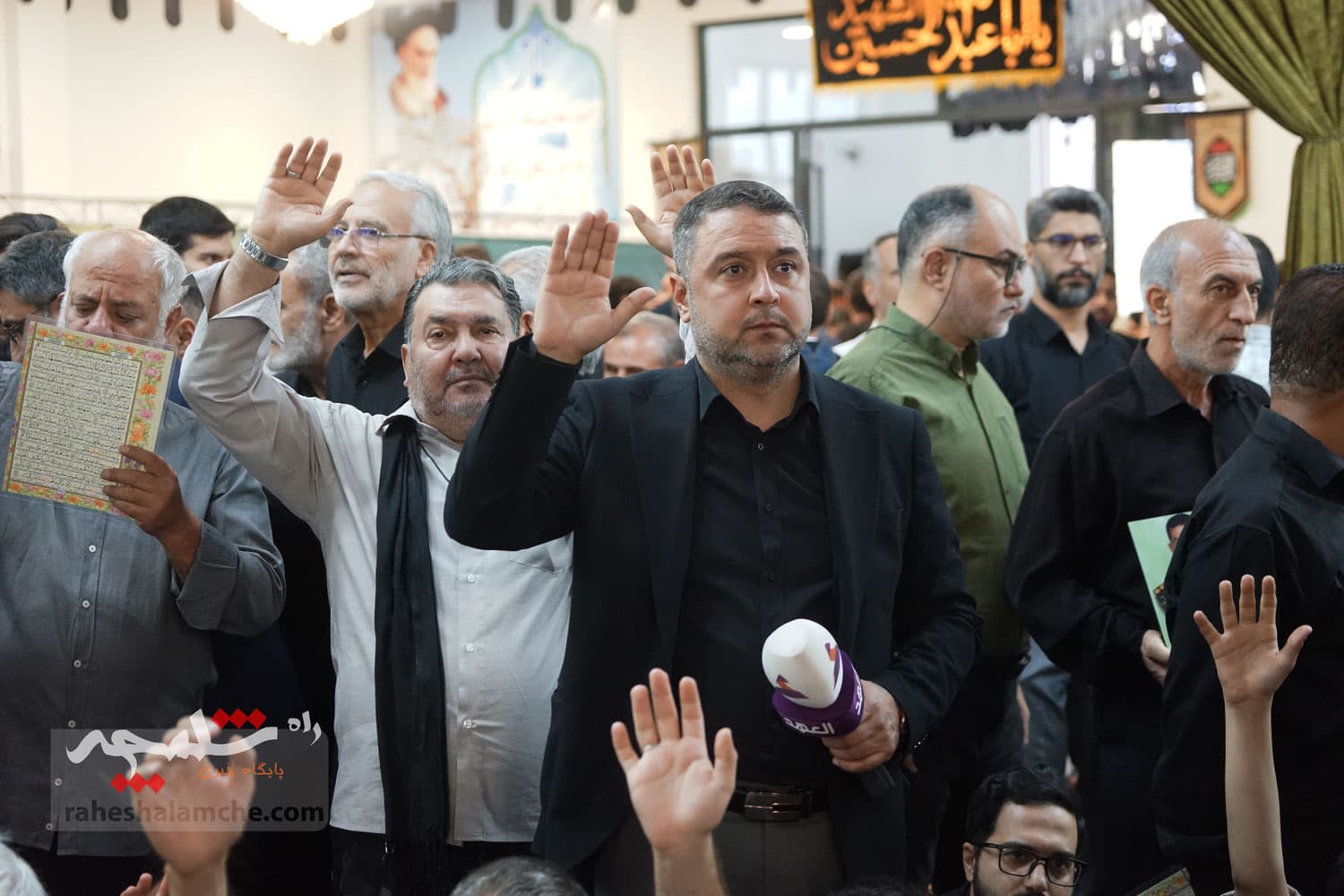 در مراسم اربعین سردار شهید سلامی چه کسانی بودند؟ +تصاویر — تصویر 39