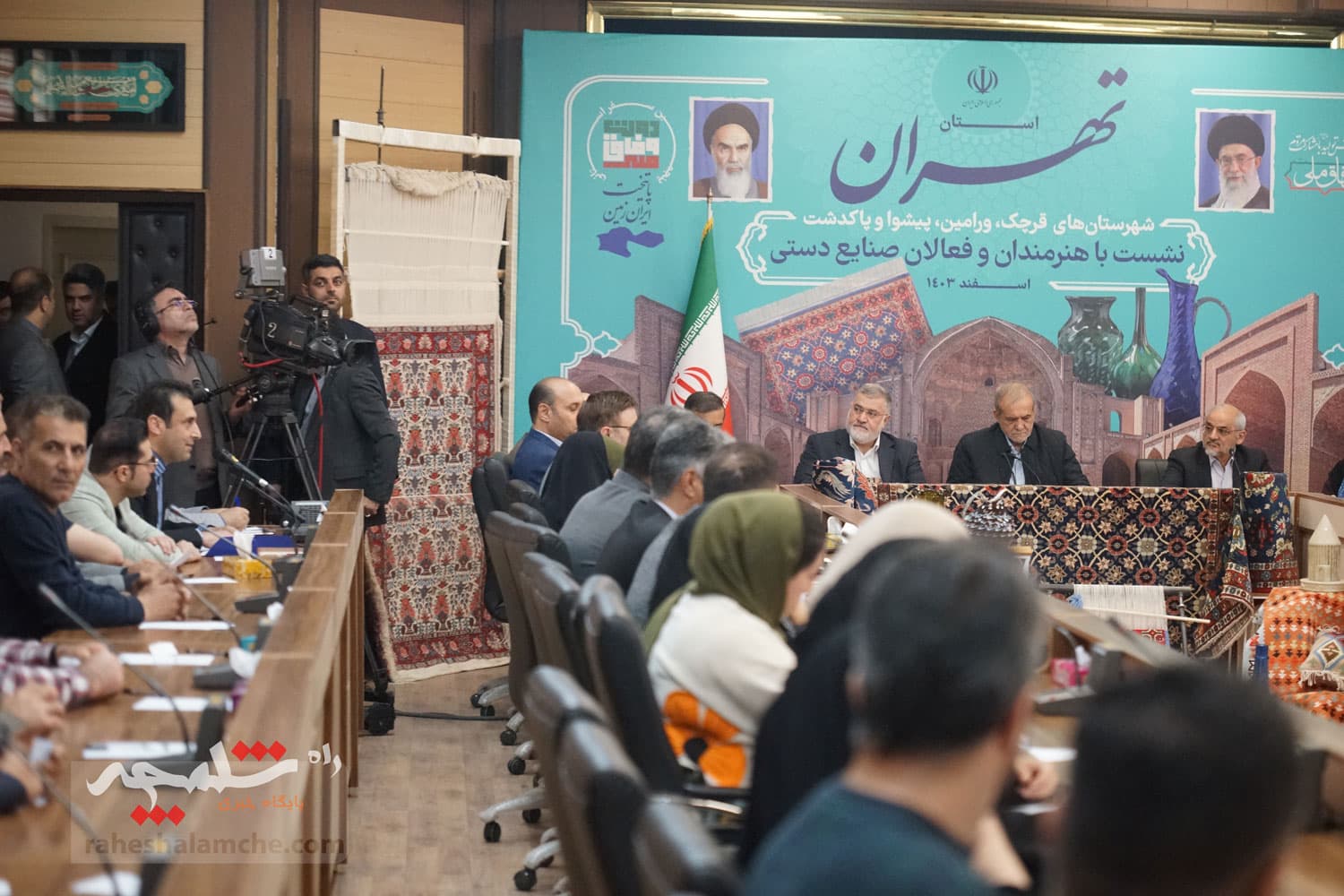 گزارش تصویری کامل سفر پزشکیان جنوب شرق تهران — تصویر 145