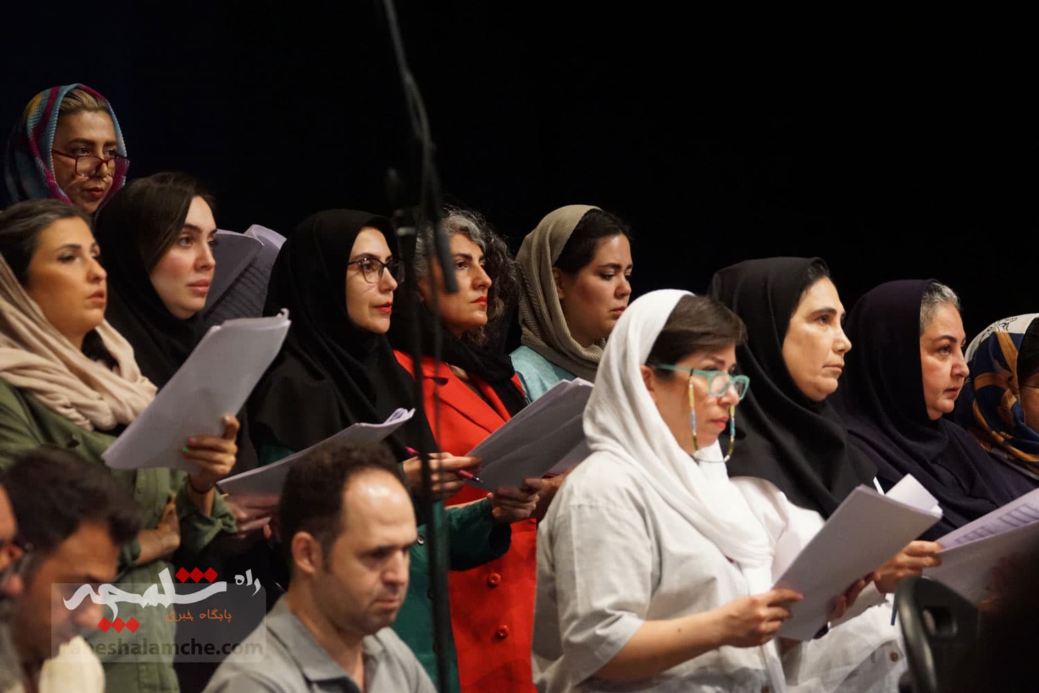 تمرین ارکستر سمفونیک در تالار وحدت تهران +تصاویر — تصویر 49