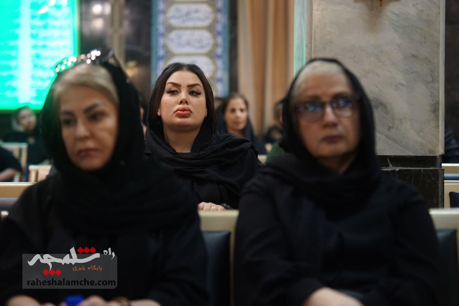 همه چهرههای مشهوری که در مراسم ختم زهره حمید حضور داشتند +تصاویر — تصویر 44
