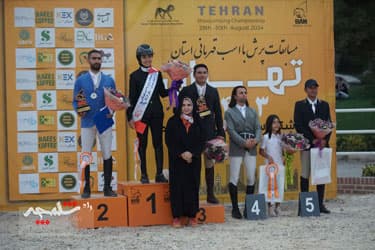مسابقات قهرمانی پرش با اسب استان تهران برگزار شد +تصاویر — تصویر 154
