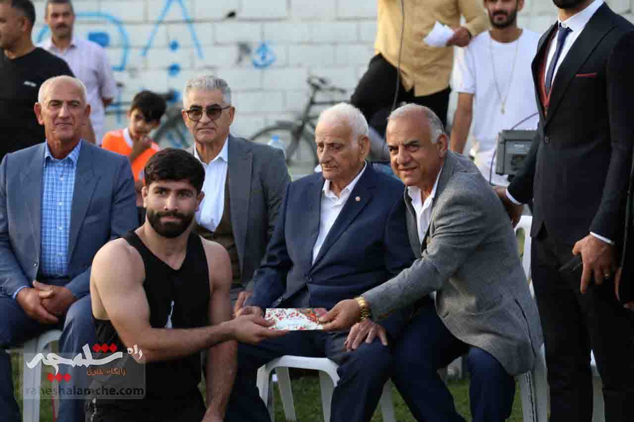 «کشتی لوچو» همراه با جشن عروسی در حضور «ببر مازندران» +تصاویر — تصویر 16