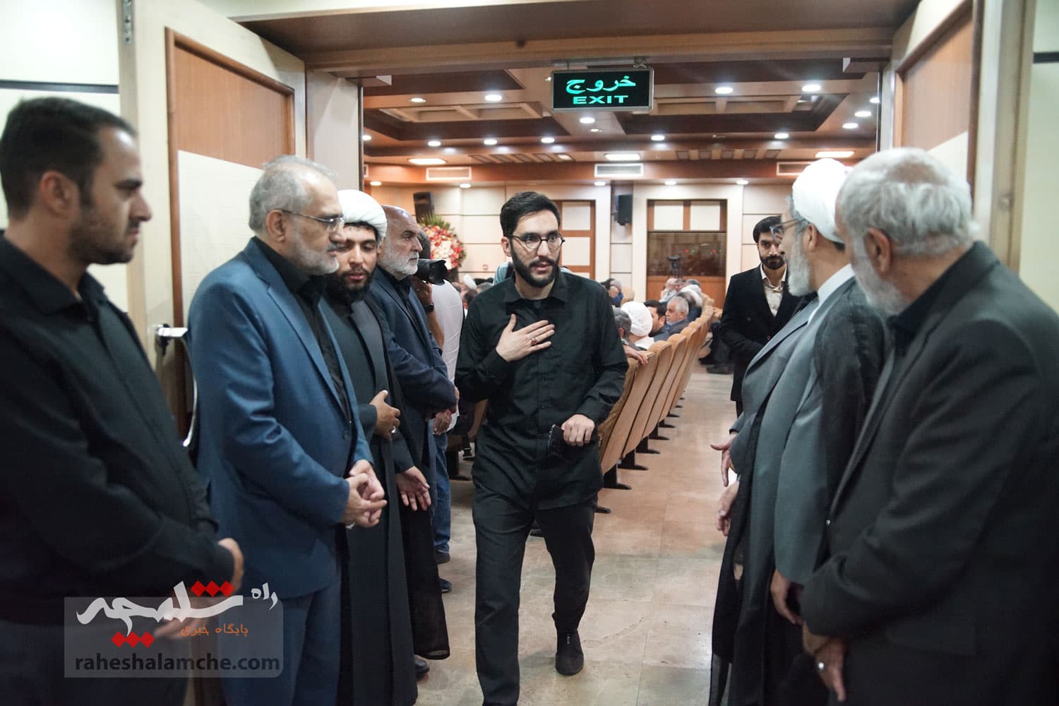 گزارش تصویری اختصاصی راه شلمچه از مراسم ختم حاج حبیبالله پورمحمدی — تصویر 92