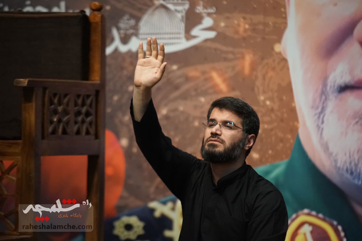 وداع باشکوه با پیکر مطهر شهید راه قدس +تصاویر — تصویر 14