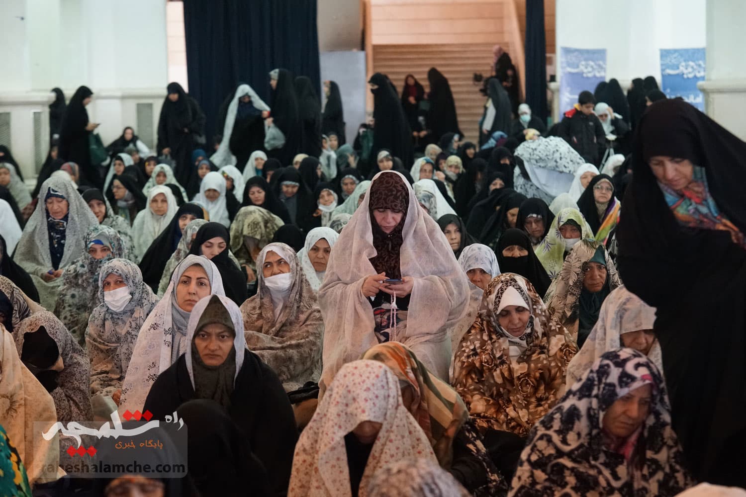 نماز جمعه تهران در آستانه ماه مبارک رمضان برگزار شد +تصاویر — تصویر 52
