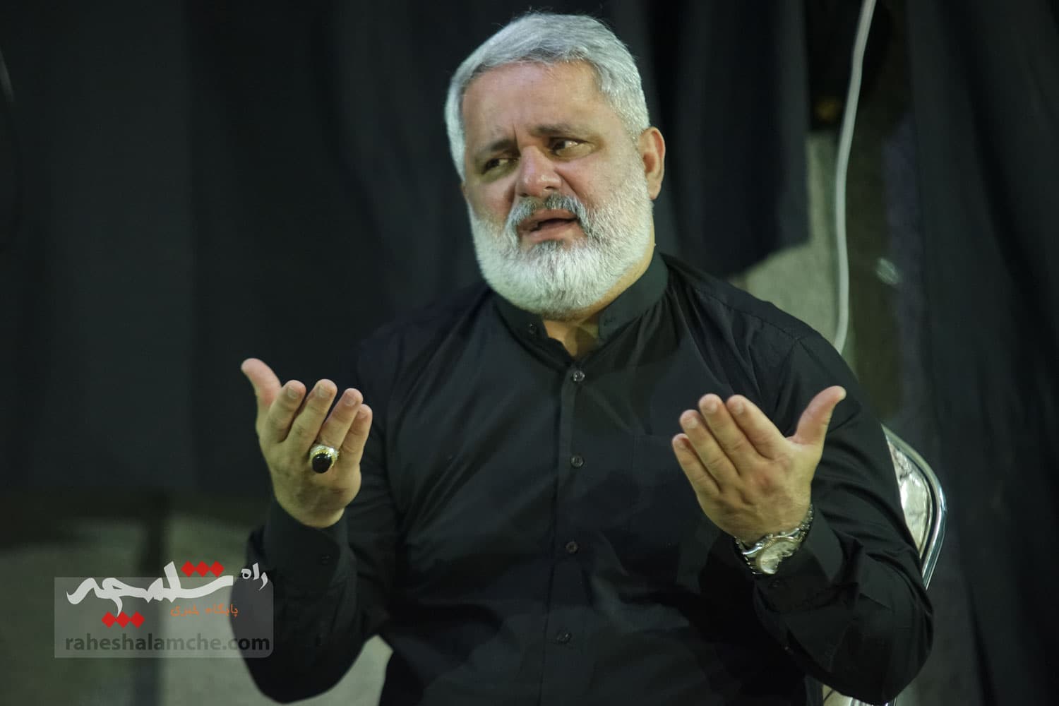 پخت آش نذری و روضه خانگی در شب 28 صفر +تصاویر — تصویر 47