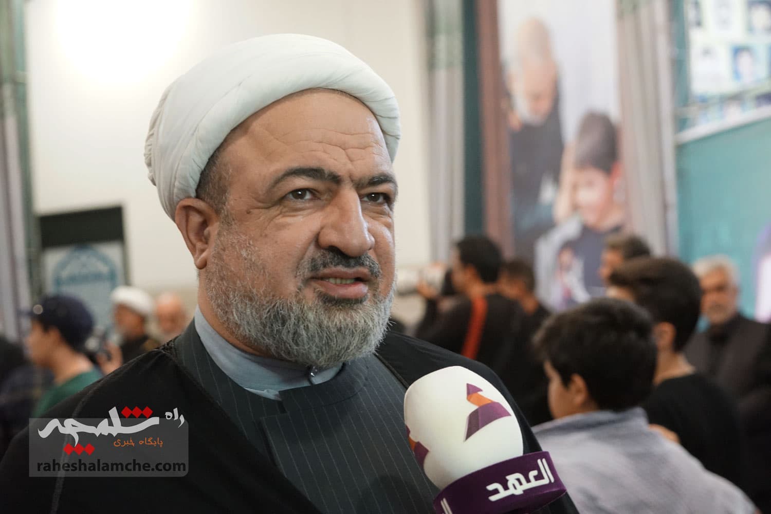 در مراسم اربعین سردار شهید سلامی چه کسانی بودند؟ +تصاویر — تصویر 4