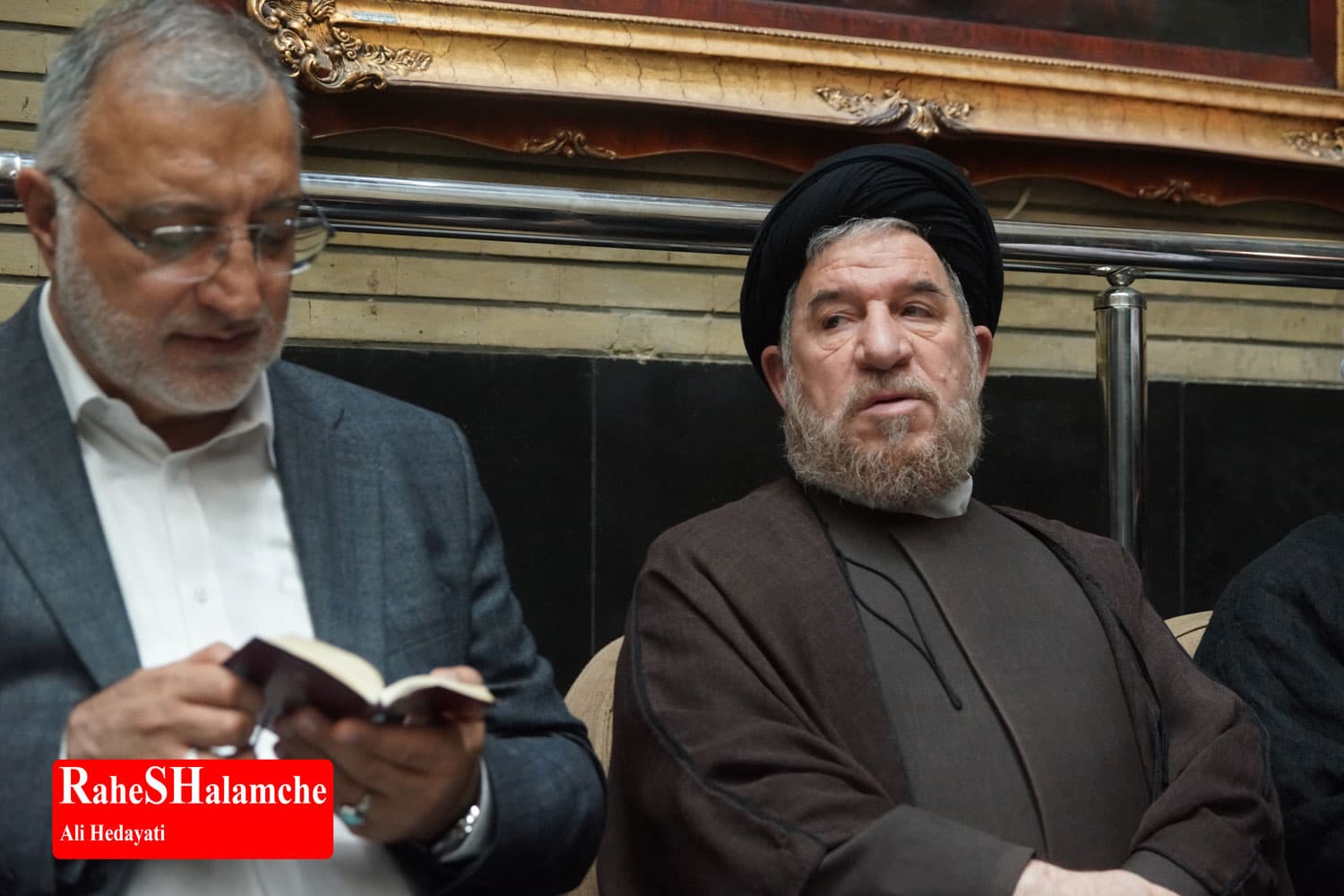 چه کسانی در مراسم ترحیم مادر حداد عادل بودند؟ +تصاویر — تصویر 108