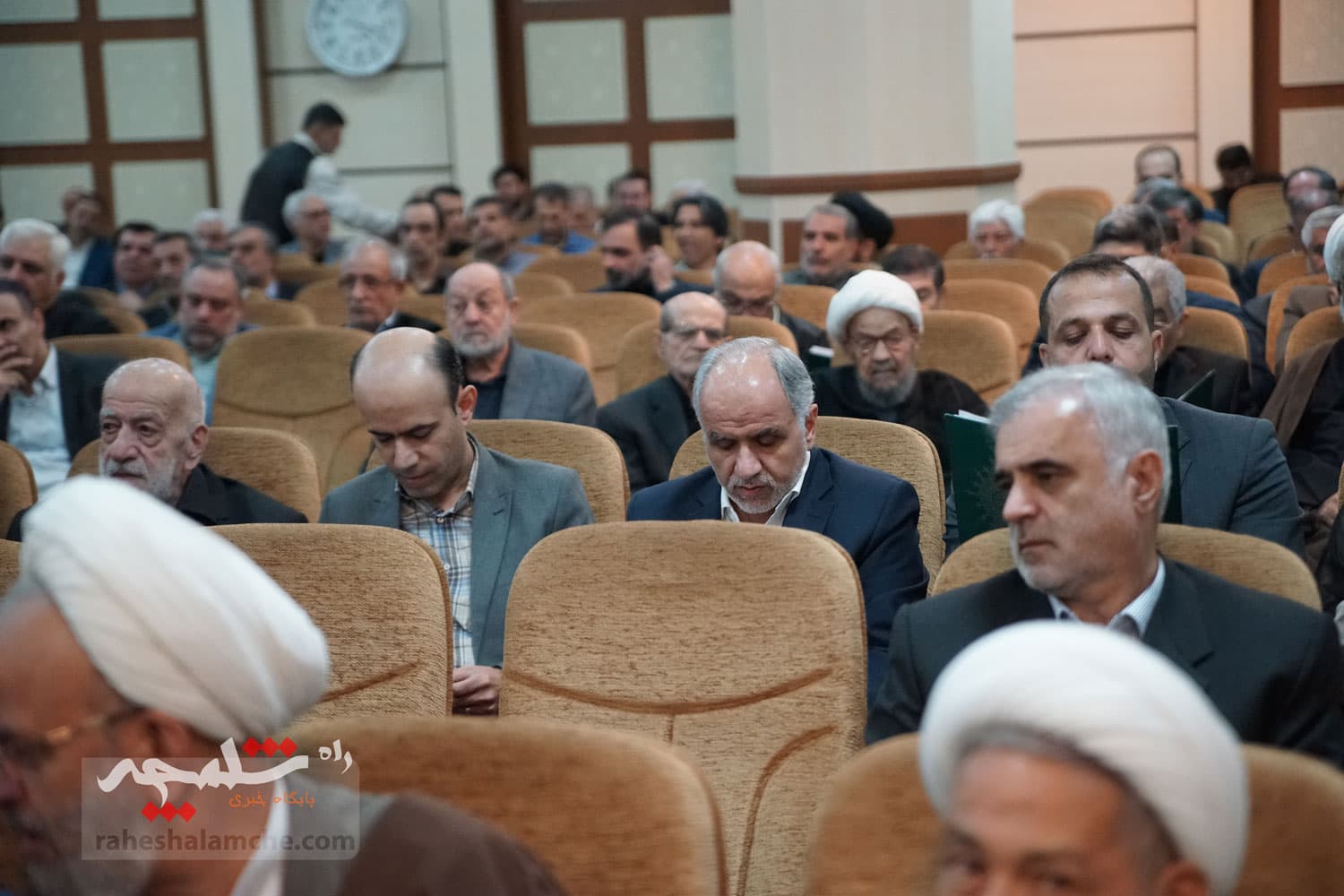 گزارش تصویری اختصاصی راه شلمچه از مراسم ختم حاج حبیبالله پورمحمدی — تصویر 37