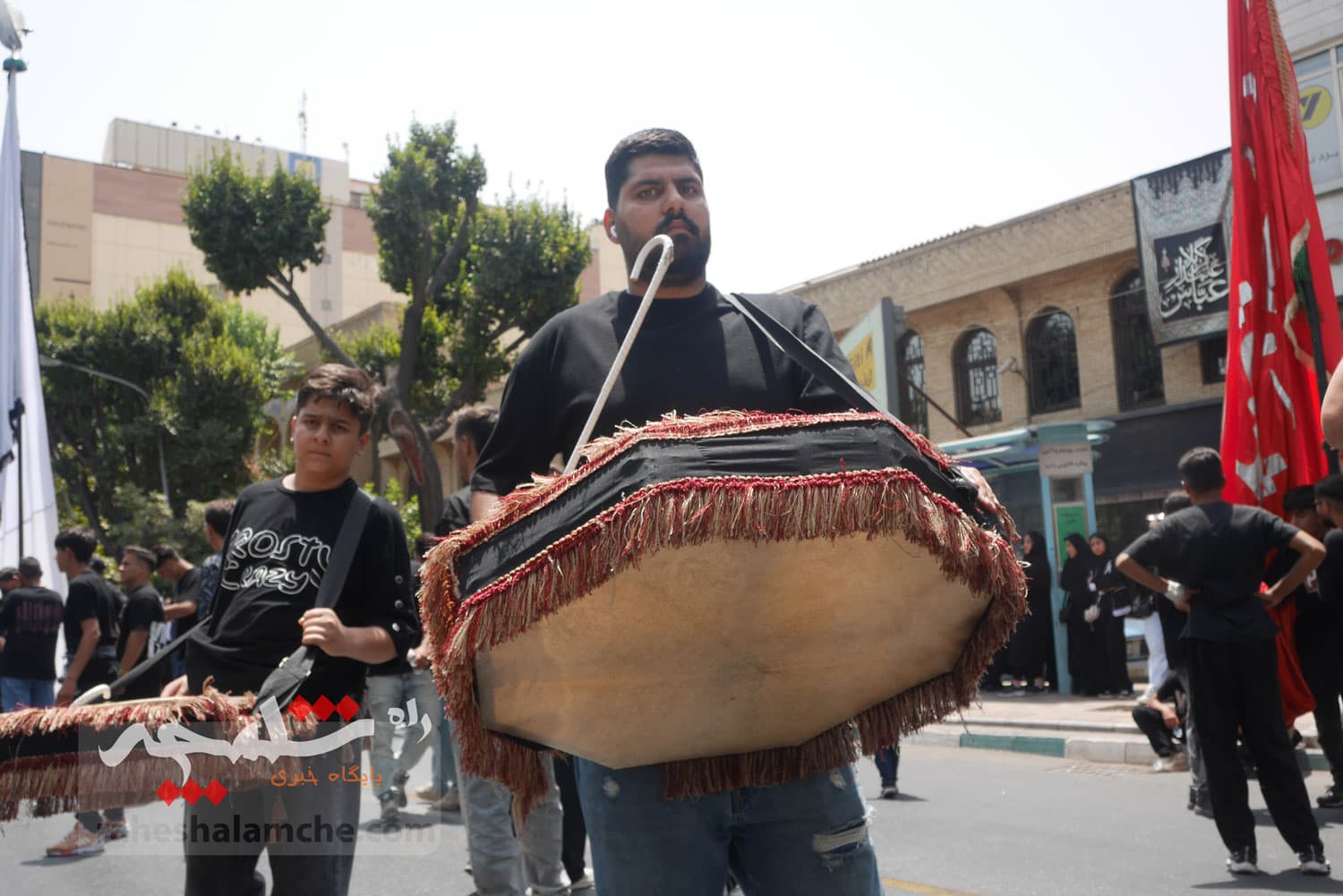 دسته عزادارای خاص در تهران +تصاویر — تصویر 14