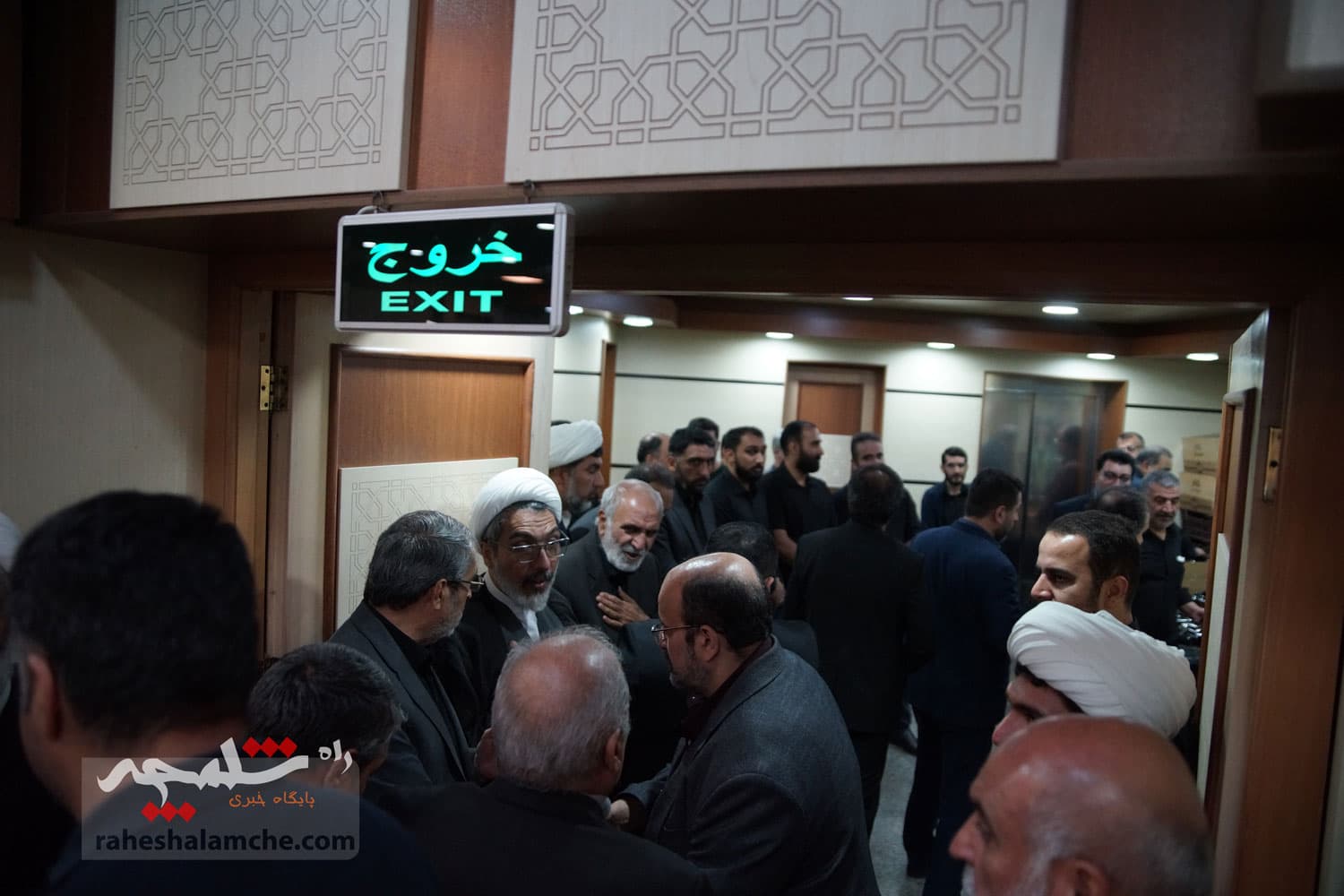 گزارش تصویری اختصاصی راه شلمچه از مراسم ختم حاج حبیبالله پورمحمدی — تصویر 85