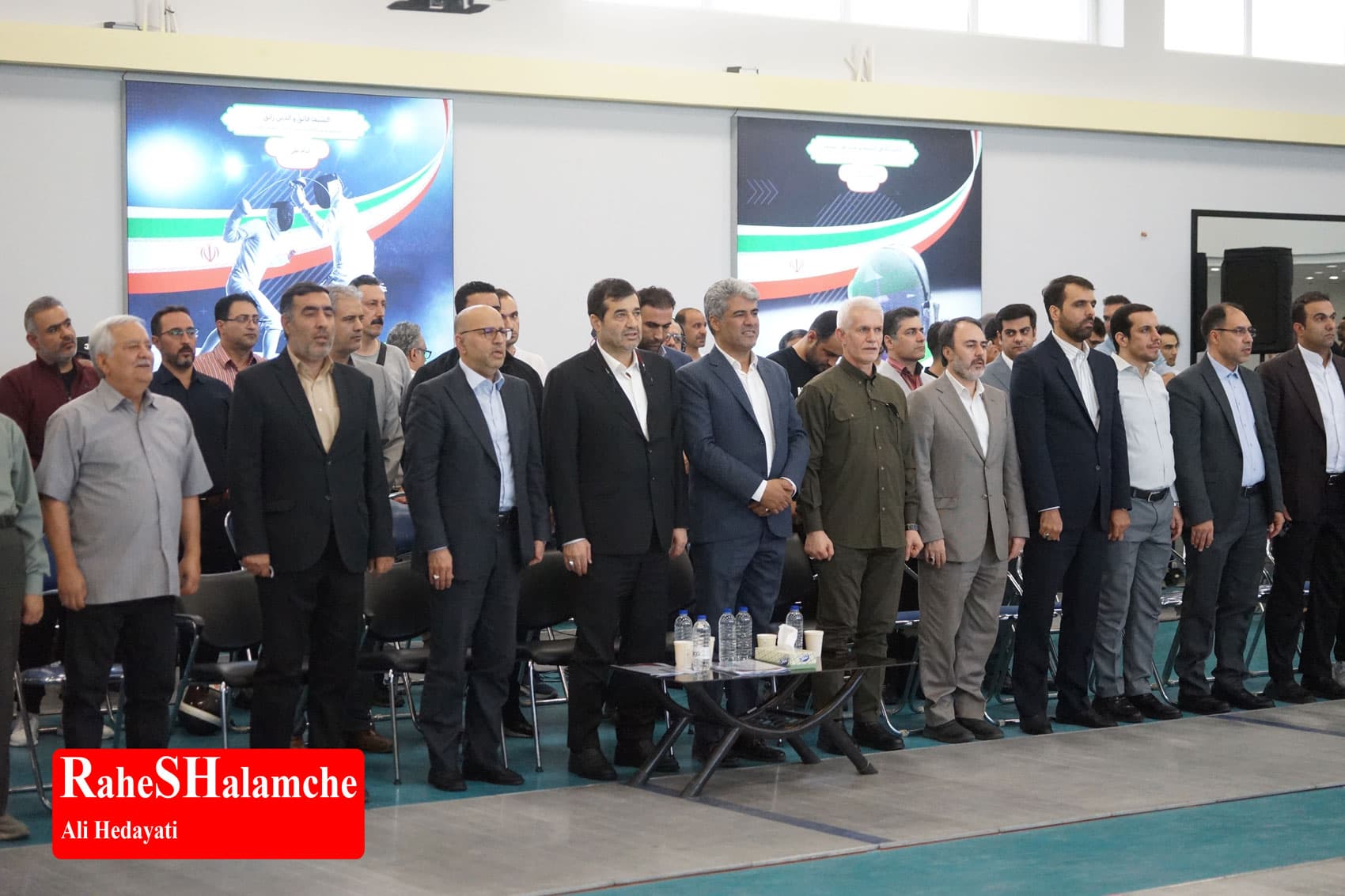 کمپ تیمهای ملی شمشیربازی با حضور وزیر ورزش افتتاح شد +تصاویر — تصویر 18
