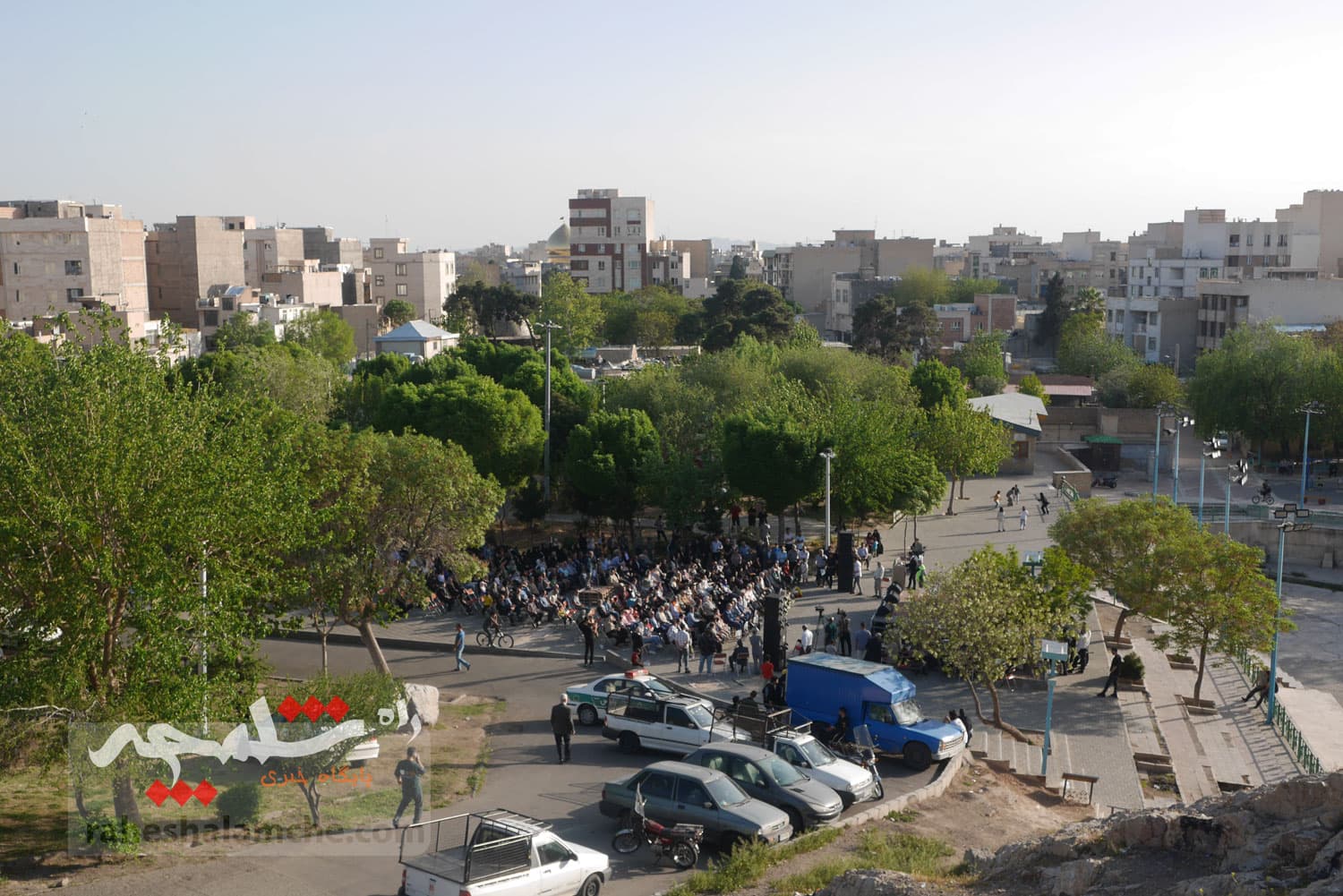 مراسم استقبال از کوهنوردان اورست در چشمهعلی شهر ری +تصاویر — تصویر 33