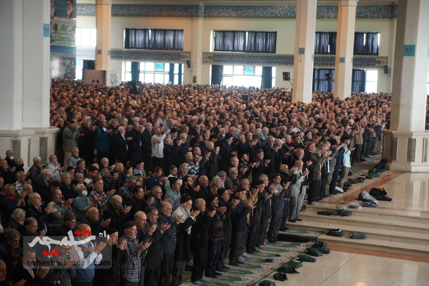 نمازجمعه تهران در روز نیمه شعبان برگزار شد +تصاویر — تصویر 39