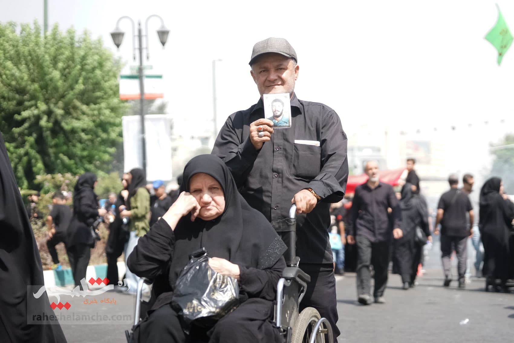 جاماندگان پیاده اربعین حسینی در تهران +تصاویر — تصویر 7
