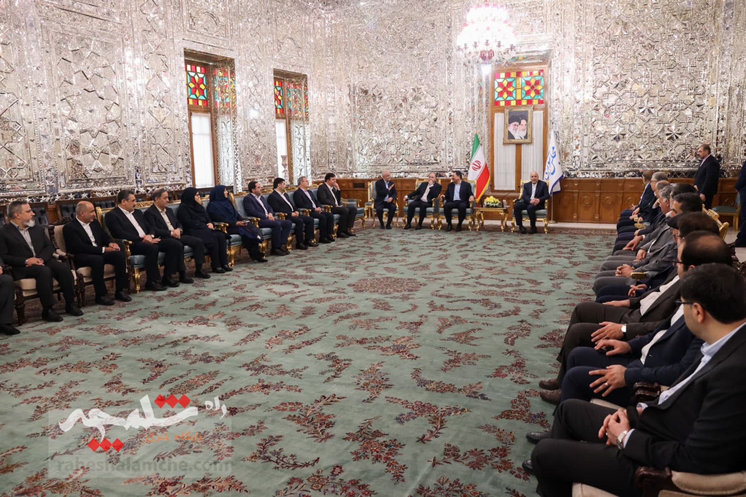 دیدار نوروزی قالیباف با مسئولان نظام +تصاویر — تصویر 12