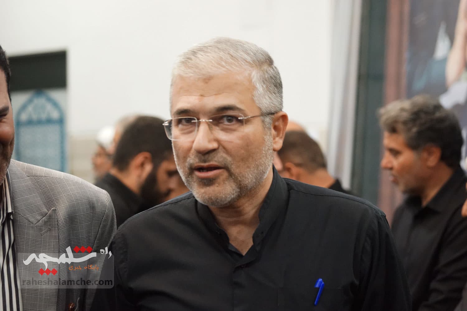 در مراسم اربعین سردار شهید سلامی چه کسانی بودند؟ +تصاویر — تصویر 49