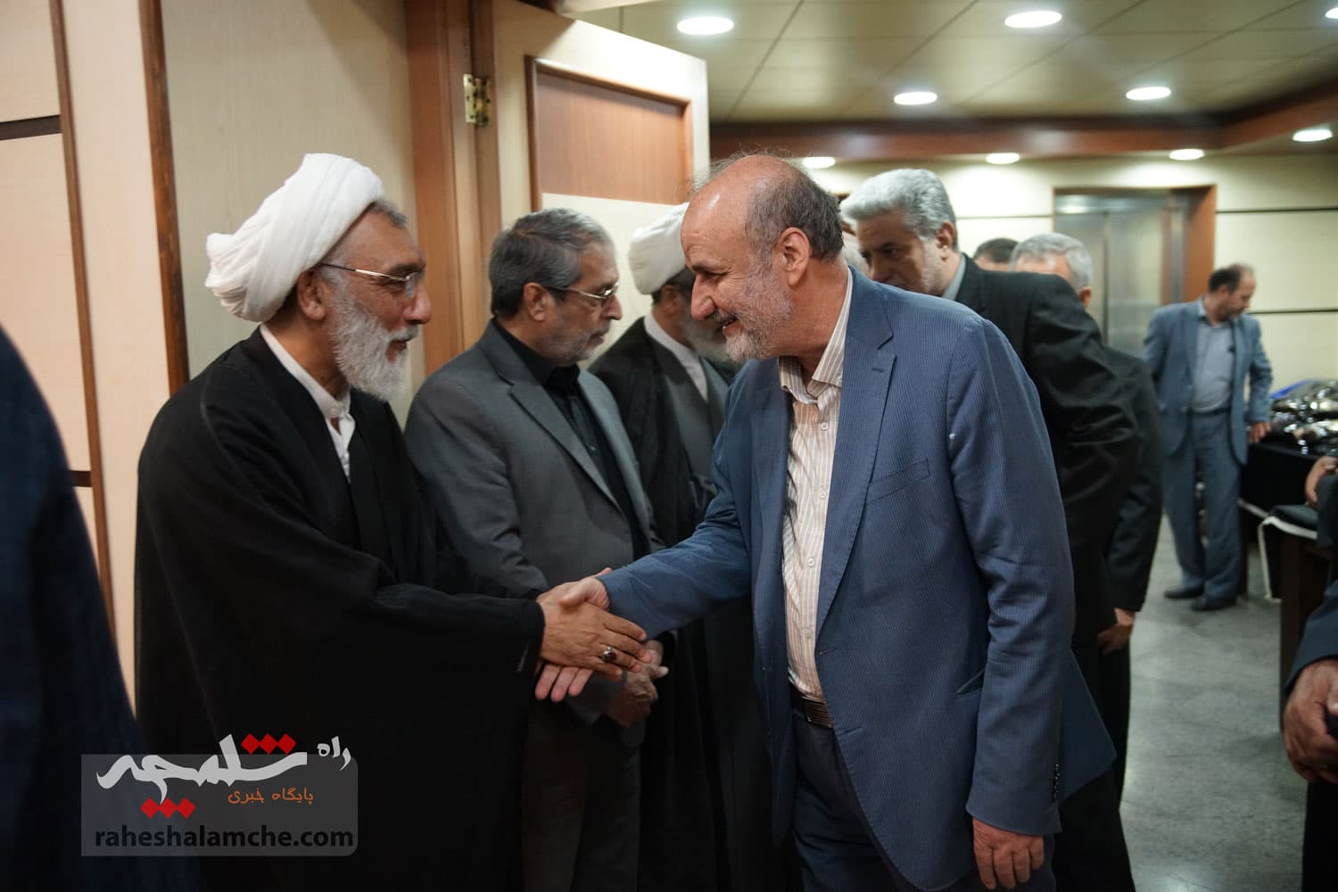 گزارش تصویری اختصاصی راه شلمچه از مراسم ختم حاج حبیبالله پورمحمدی — تصویر 15