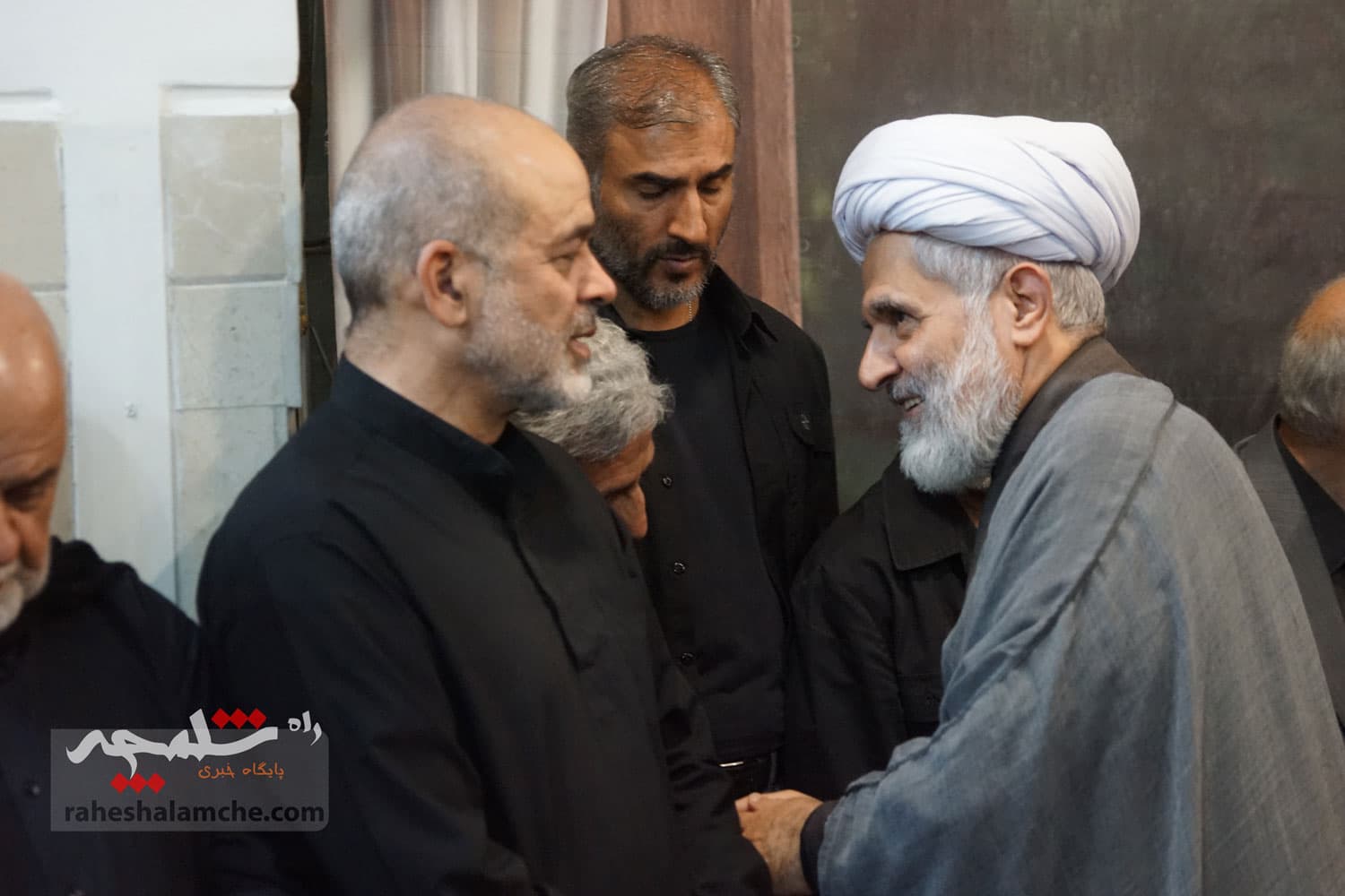 در مراسم اربعین سردار شهید سلامی چه کسانی بودند؟ +تصاویر — تصویر 73