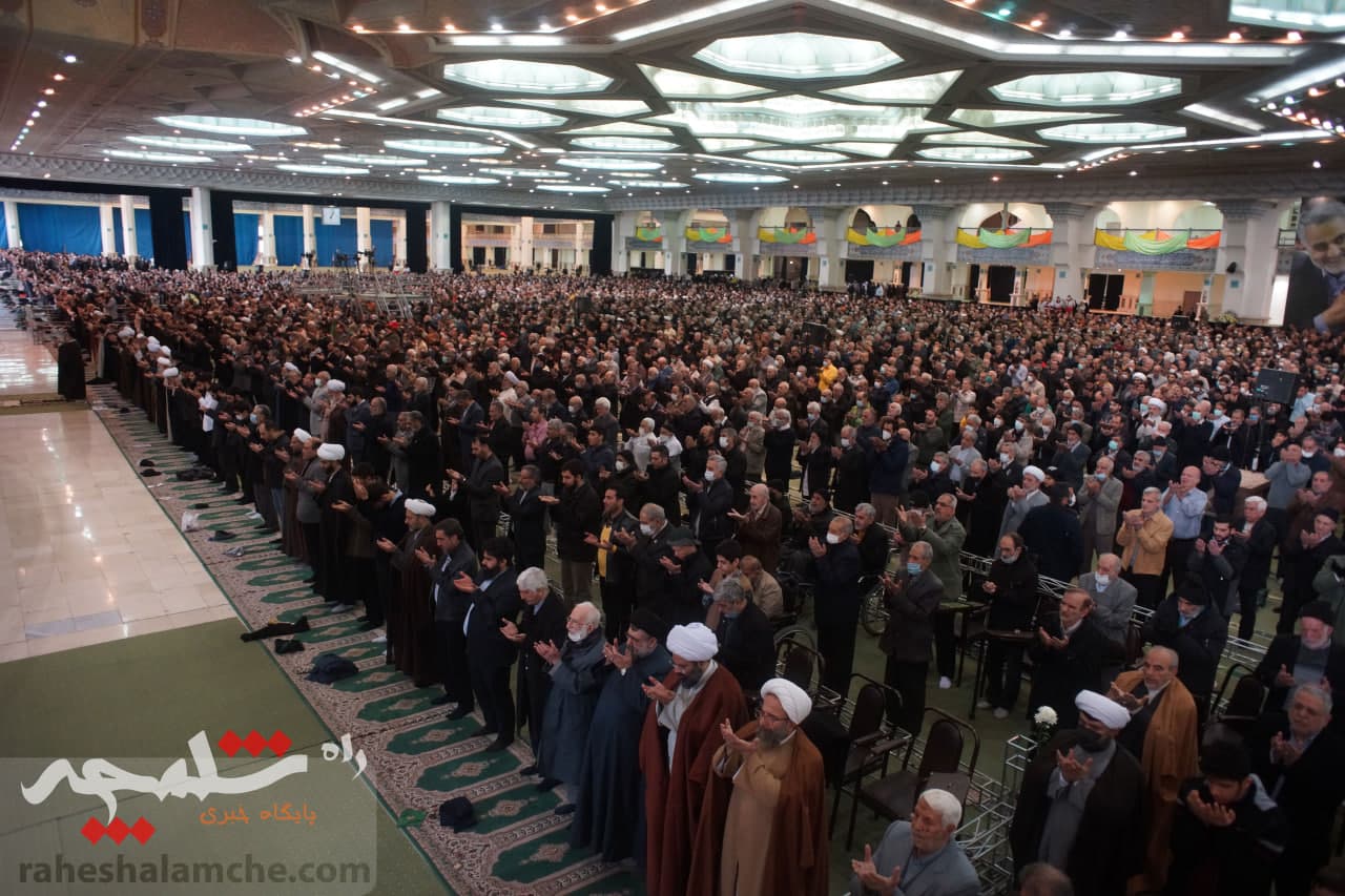 حاشیههای تصویری نماز جمعه 23 دیماه تهران — تصویر 19