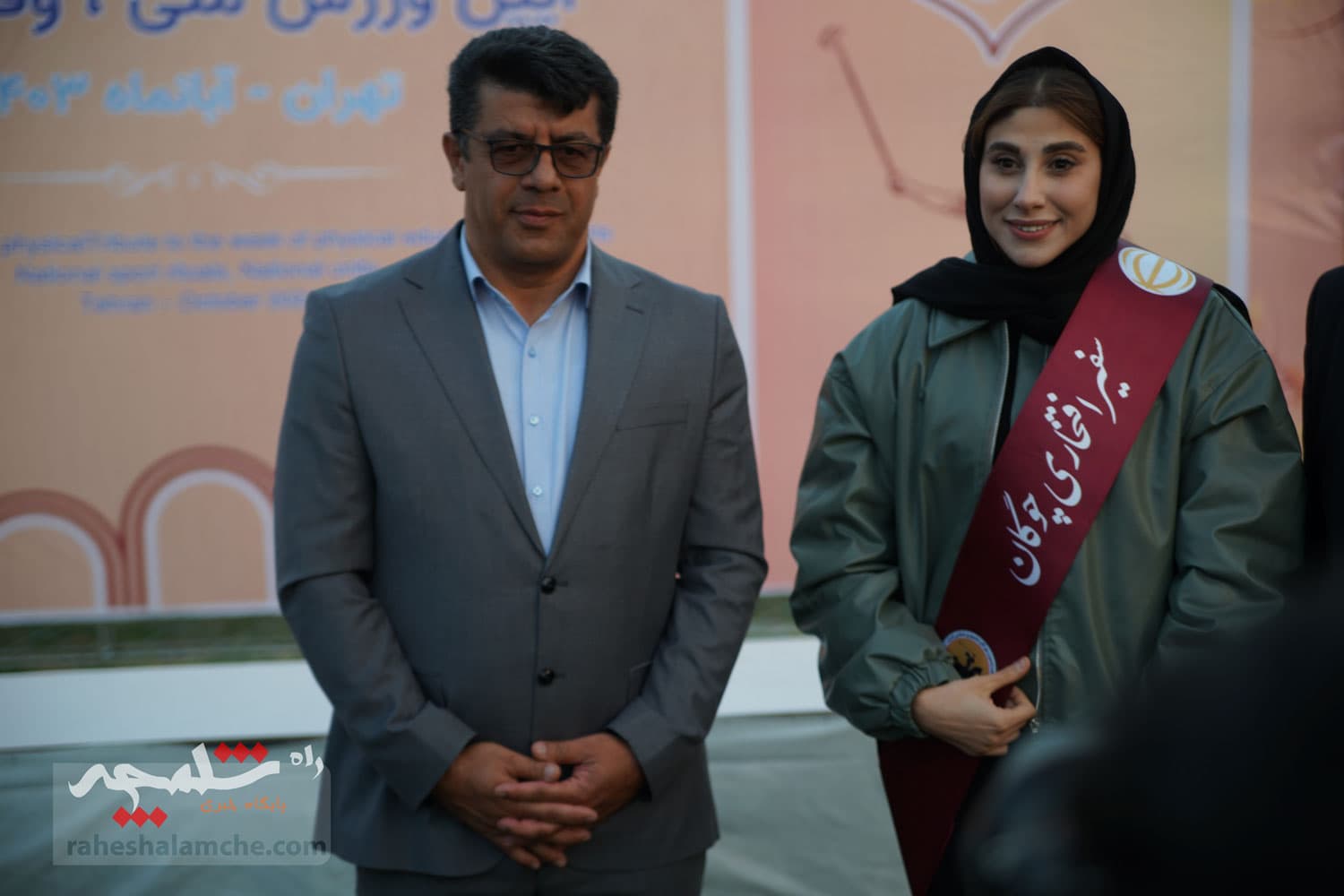حاشیههای تصویری برگزاری آیین بینالمللی «ورزش ملی، وفاق ملی» — تصویر 113