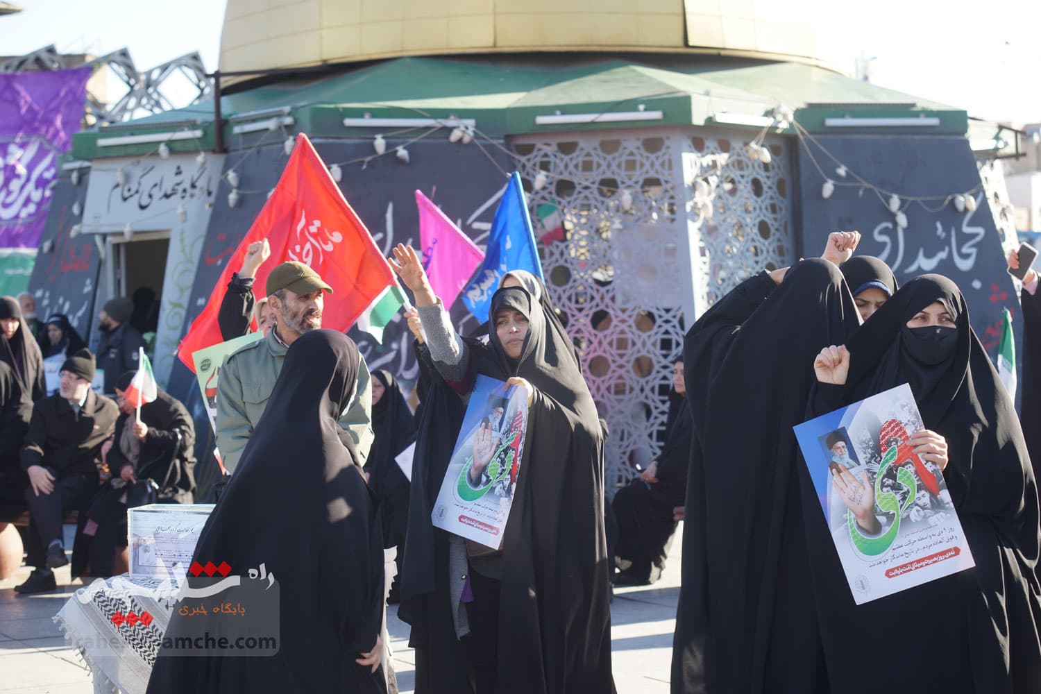 گزارش تصویری اختصاصی راه شلمچه از مراسم یومالله 9 دی در تهران — تصویر 3