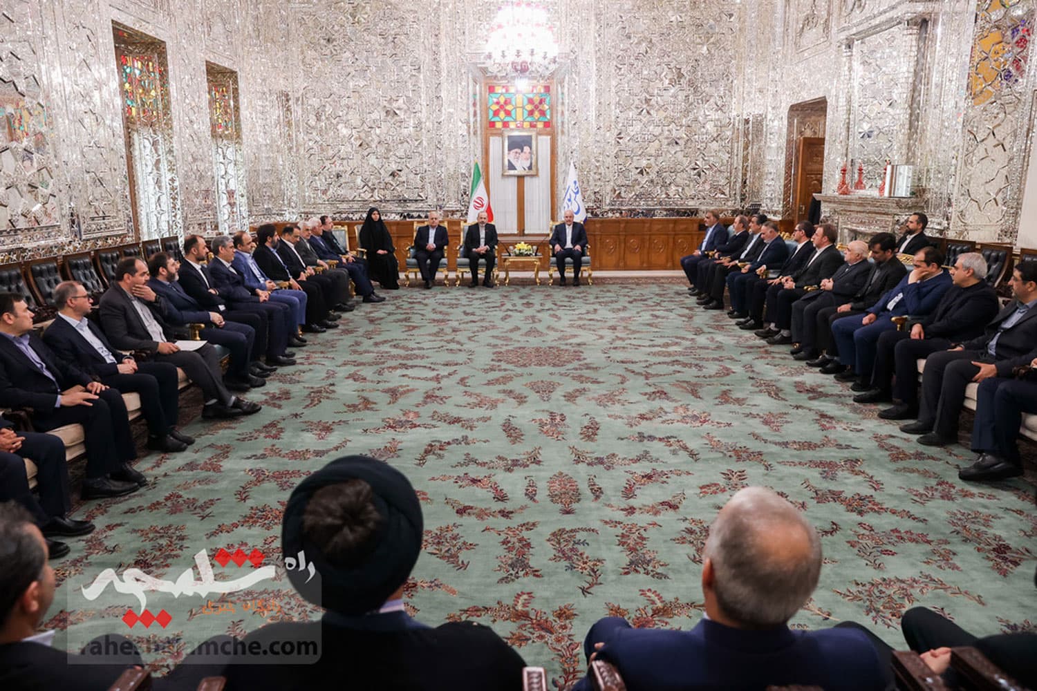 دیدار نوروزی قالیباف با مسئولان نظام +تصاویر — تصویر 24