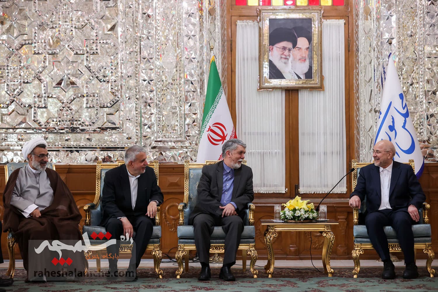 دیدار نوروزی قالیباف با مسئولان نظام +تصاویر — تصویر 13