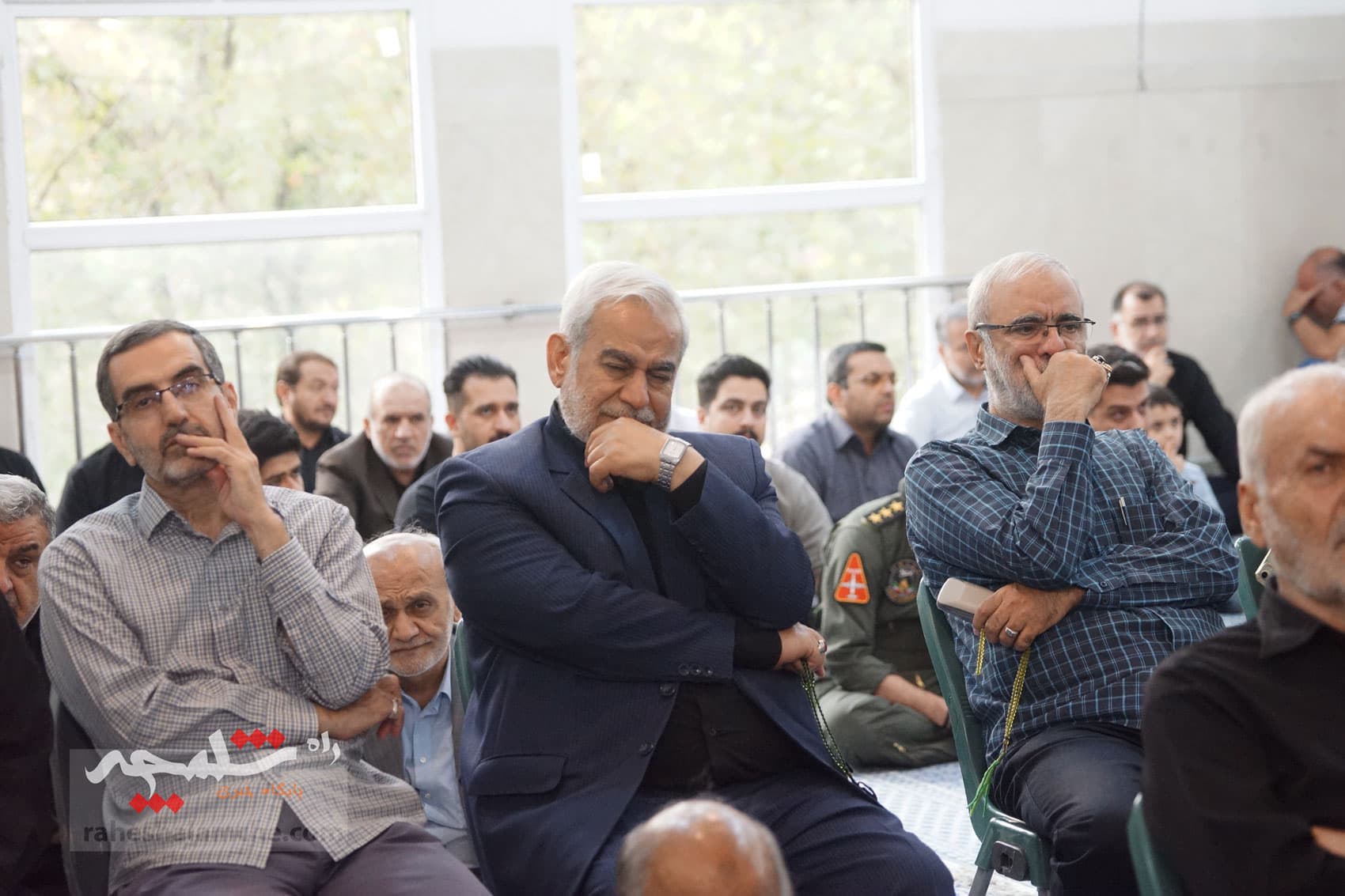 مراسم چهلمین روز شهادت سپهبد غلامعلی رشید برگزار شد +تصاویر — تصویر 44