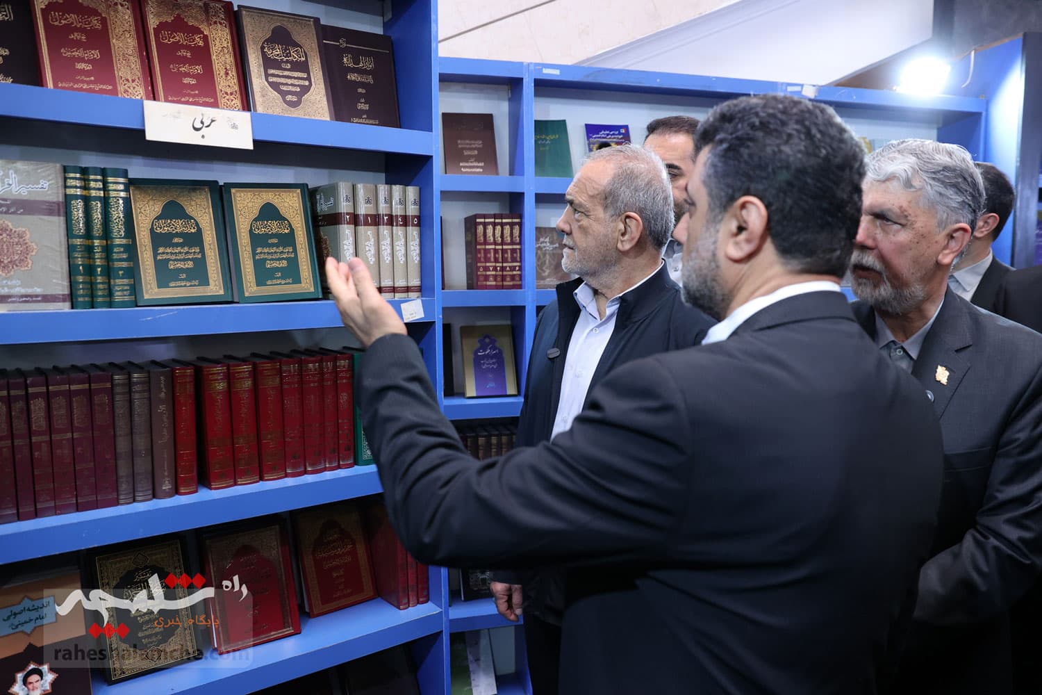 حضور رئیسجمهور در نمایشگاه بینالمللی کتاب تهران +تصاویر — تصویر 22
