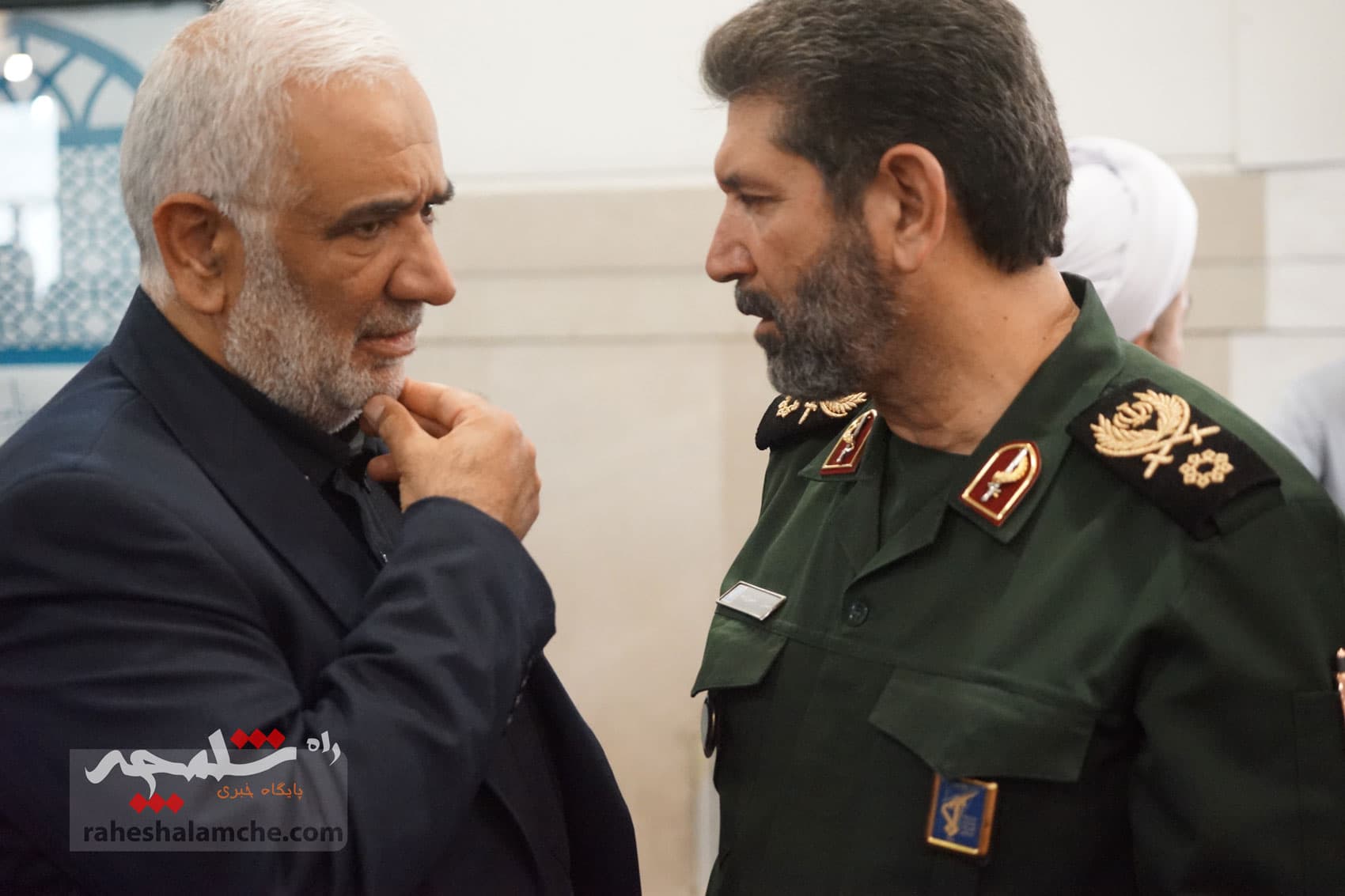 مراسم چهلمین روز شهادت سپهبد غلامعلی رشید برگزار شد +تصاویر — تصویر 21