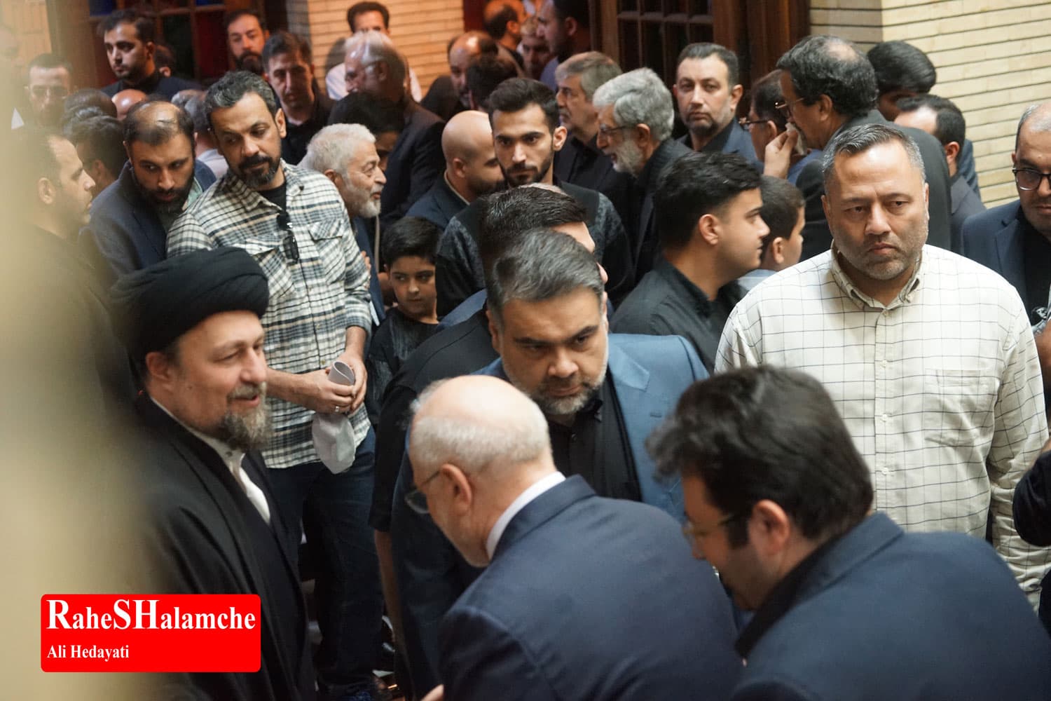 چه کسانی در مراسم ترحیم مادر حداد عادل بودند؟ +تصاویر — تصویر 34