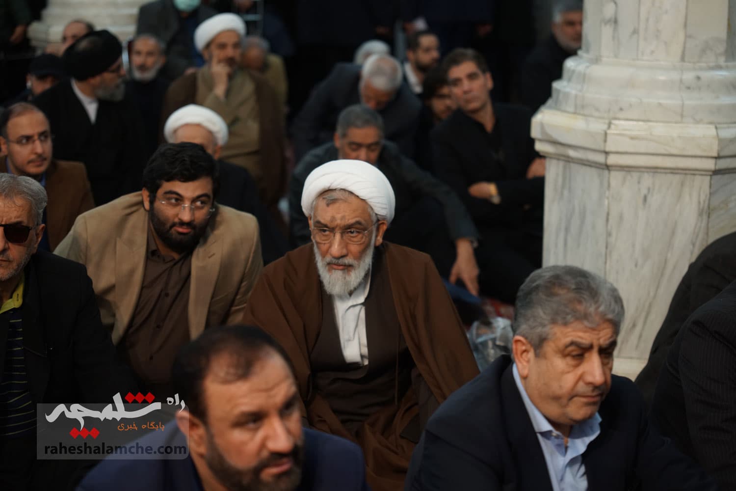 همه شخصیتهایی که در مراسم گرامیداشت شهدای عدالت حضور داشتند +تصاویر — تصویر 89
