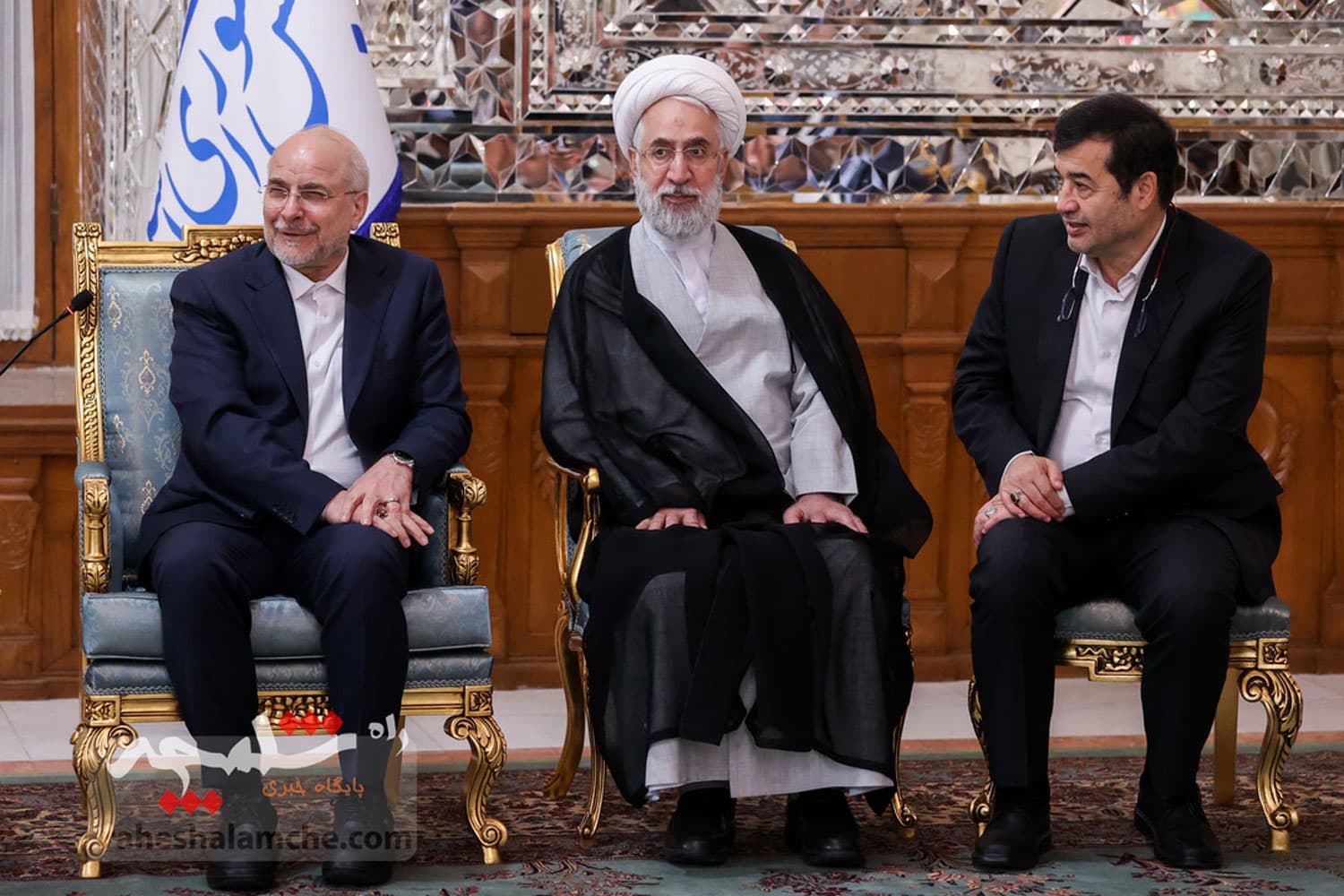 دیدار نوروزی قالیباف با مسئولان نظام +تصاویر — تصویر 14