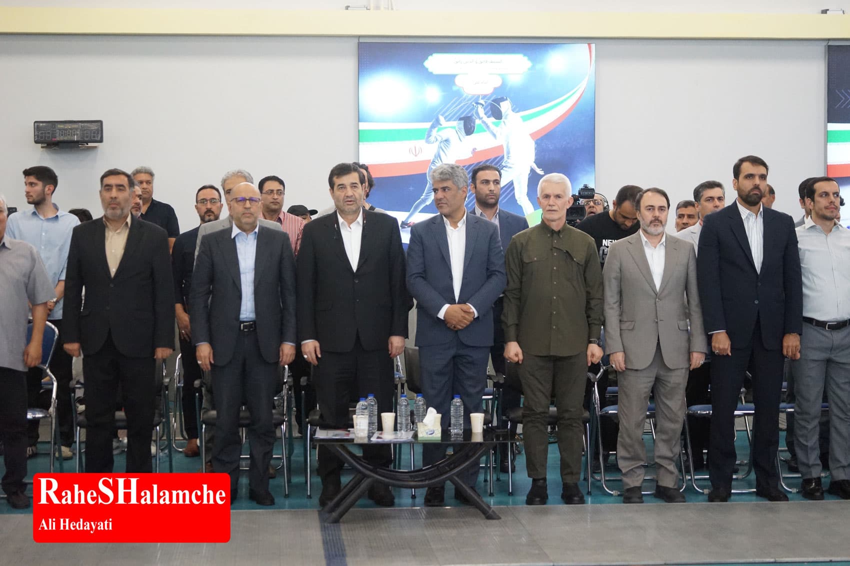 کمپ تیمهای ملی شمشیربازی با حضور وزیر ورزش افتتاح شد +تصاویر — تصویر 17