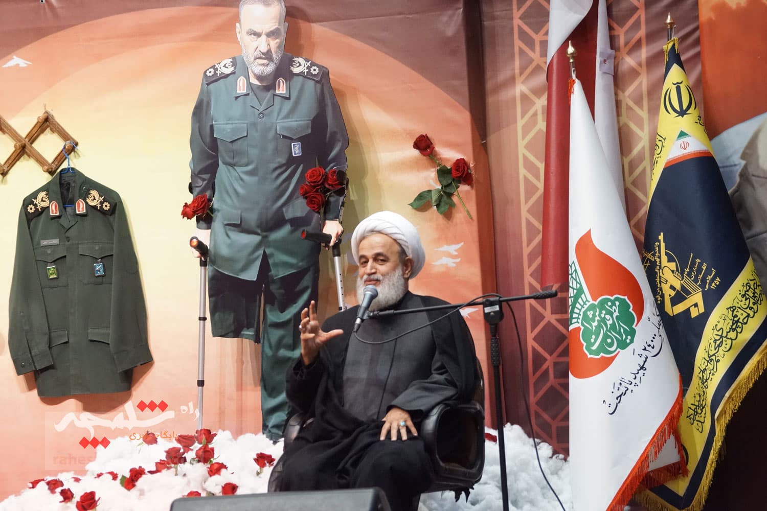 مراسم اربعین شهادت سرلشکر حاج حسن محقق برگزار شد +تصاویر — تصویر 83