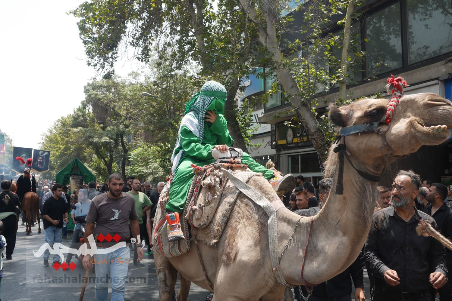 دسته عزادارای خاص در تهران +تصاویر — تصویر 53