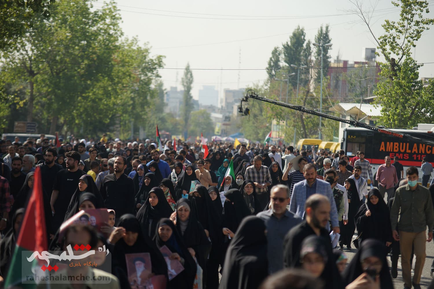 حاشیههای تصویری نمازجمعه امروز تهران — تصویر 14