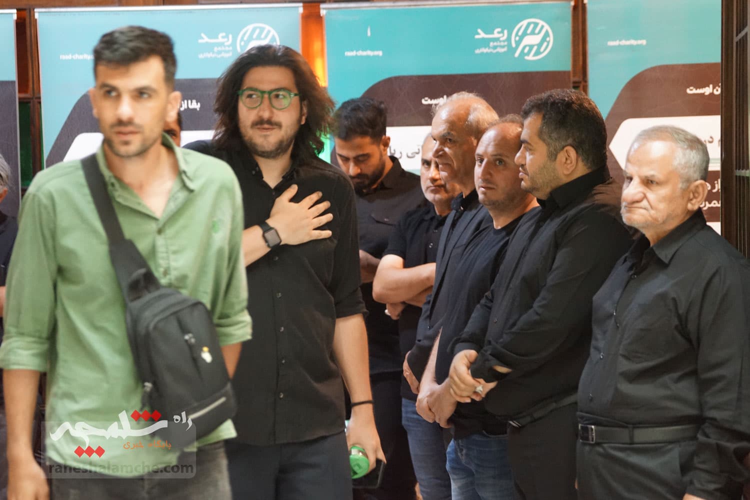 مراسم هفتمین روز درگذشت «محمدرضا درجاتی» +تصاویر — تصویر 68