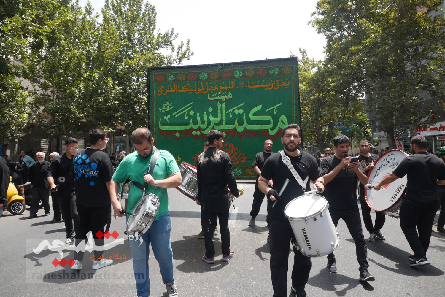 دسته عزادارای خاص در تهران +تصاویر — تصویر 85