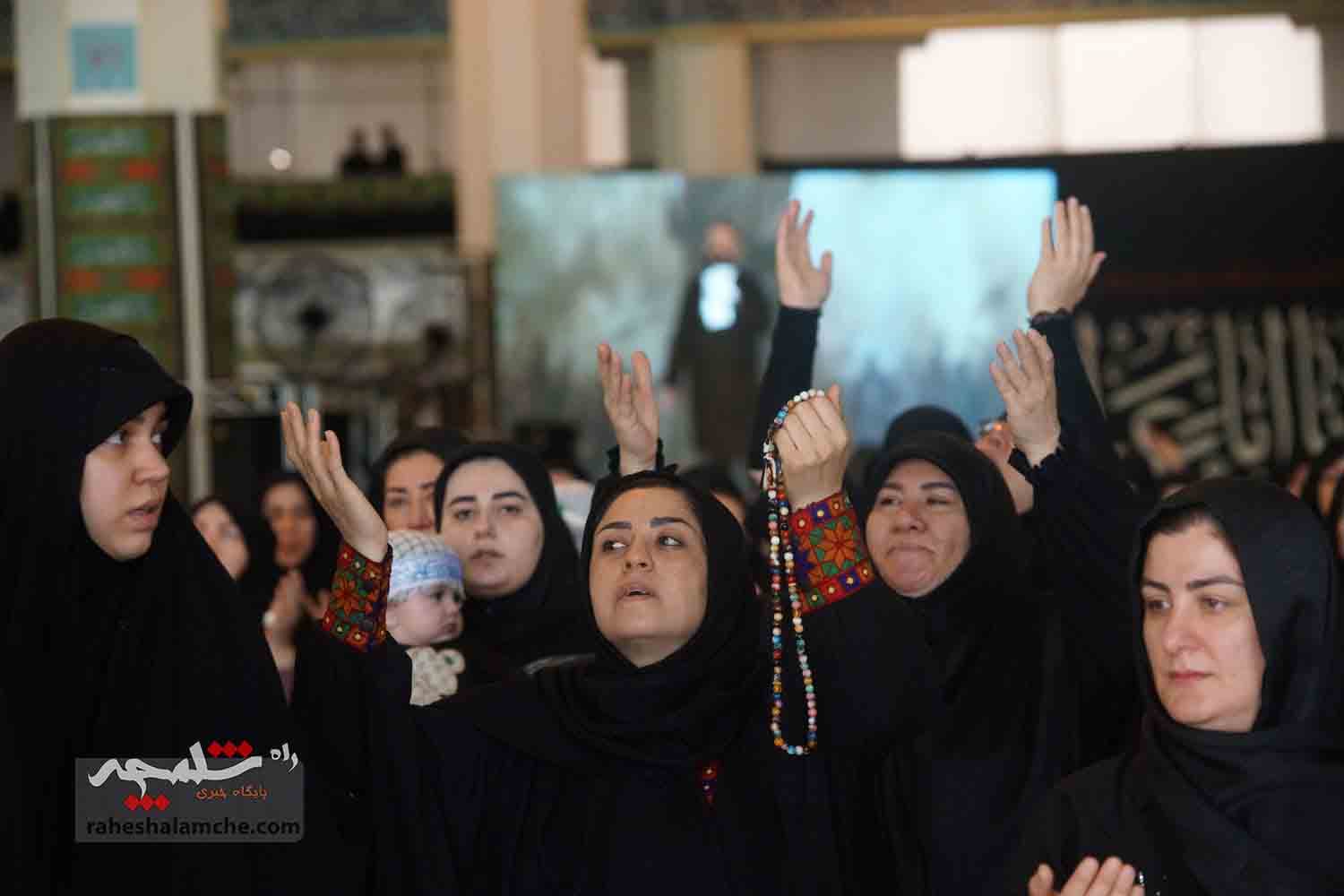اجتماع بزرگ شیرخوارگان حسینی به یاد کودکان غزه + تصاویر — تصویر 59