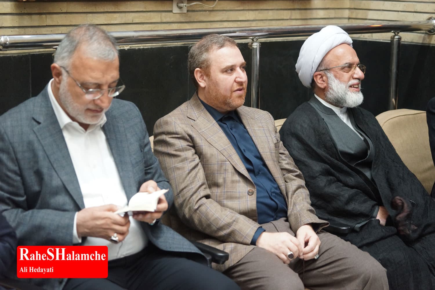 چه کسانی در مراسم ترحیم مادر حداد عادل بودند؟ +تصاویر — تصویر 98