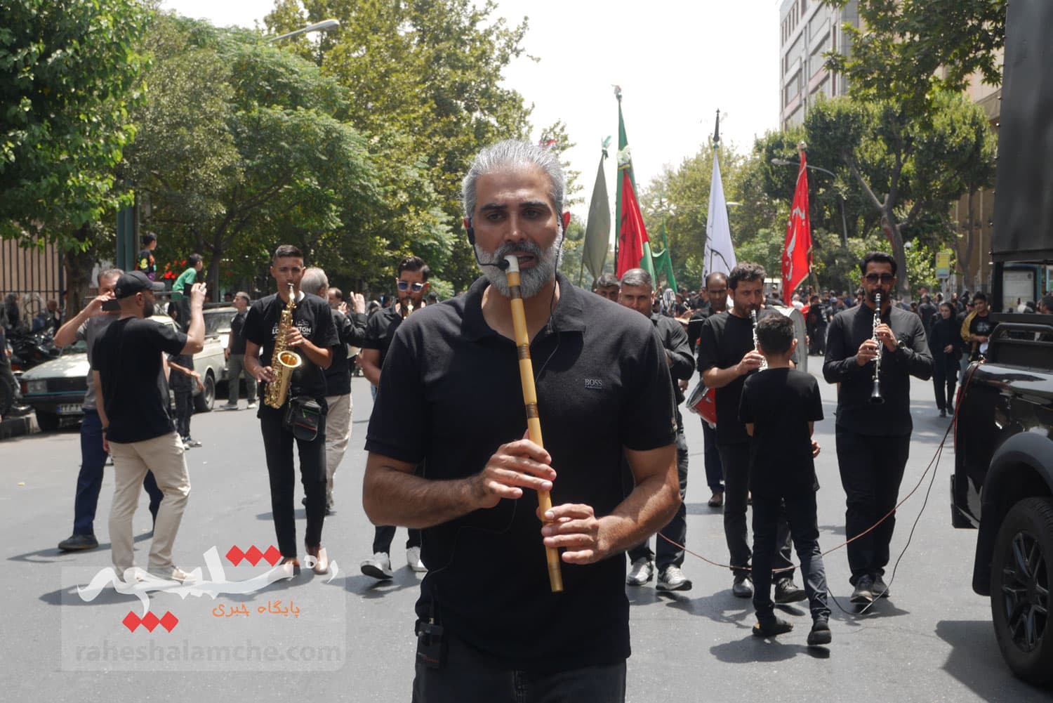 دسته عزادارای خاص در تهران +تصاویر — تصویر 9